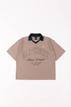 POLO CAMISERO LONG BOXY SKY