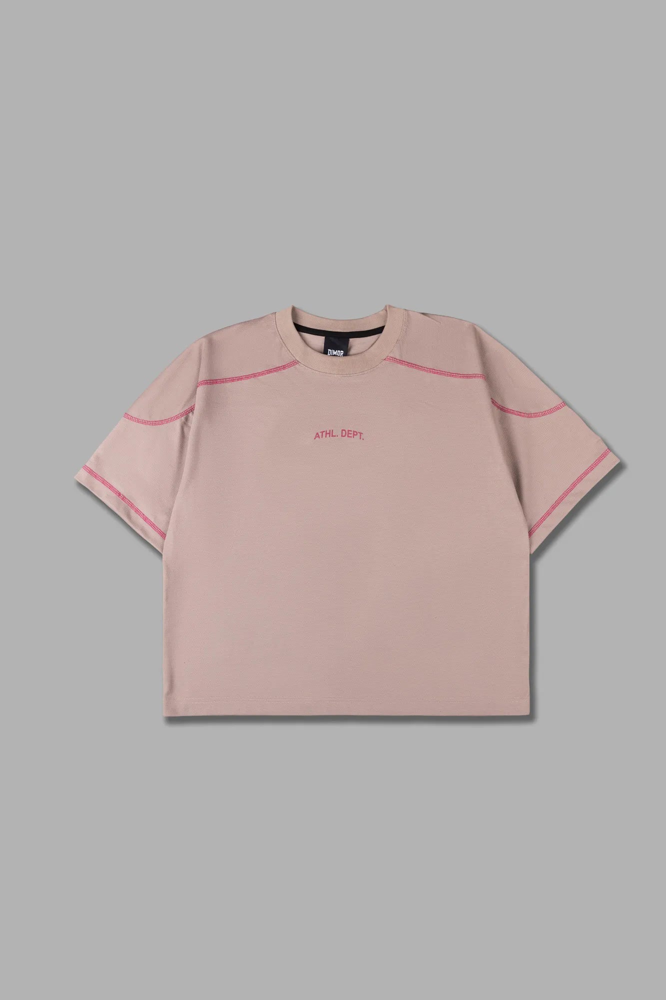 POLO LONG BOXY FIT ROUGE