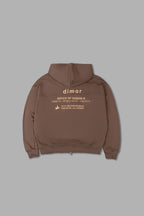 POLERA/HOODIE CON CIERRE RUSTY