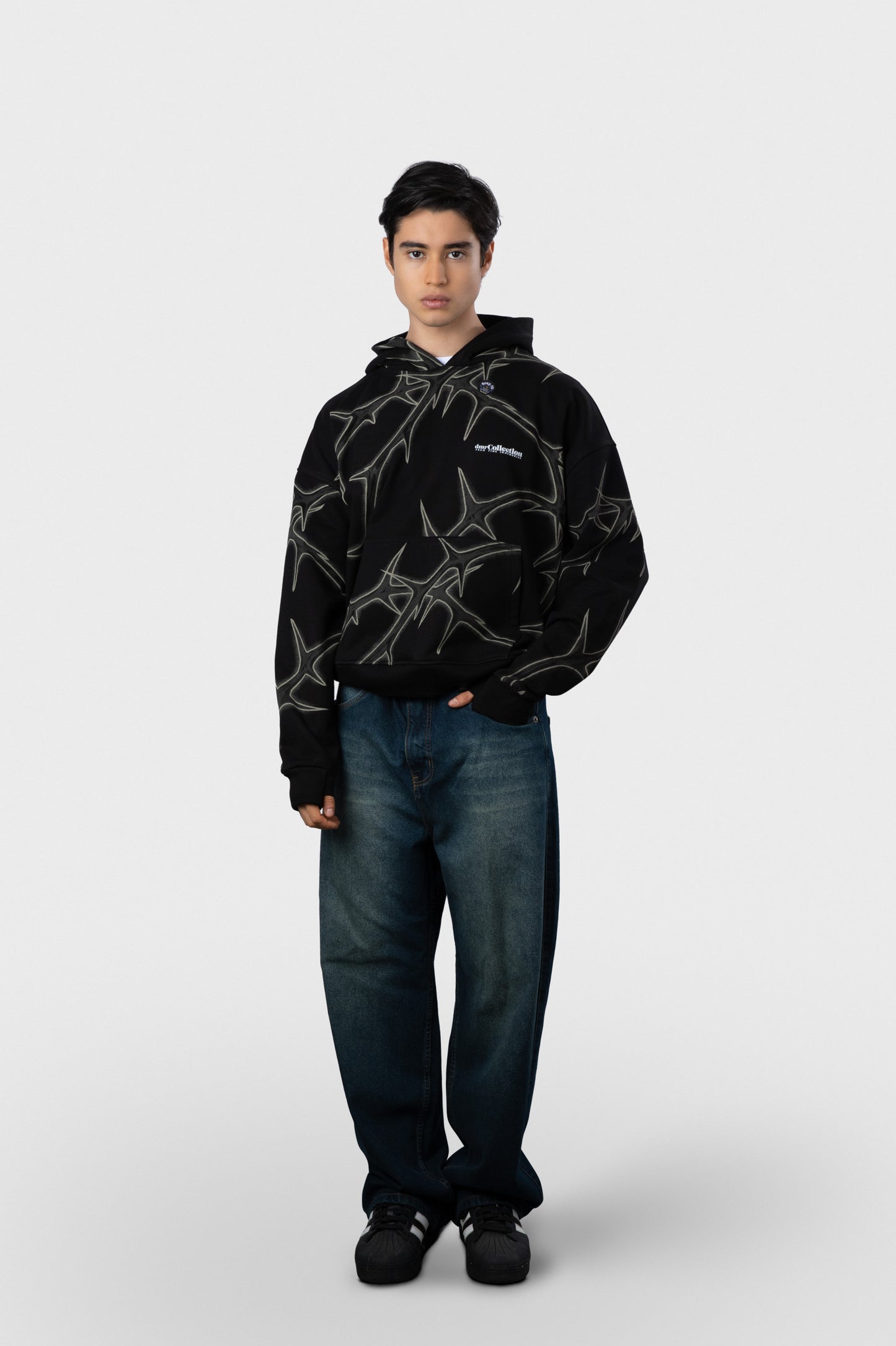 POLERA CON CAPUCHA DRUS