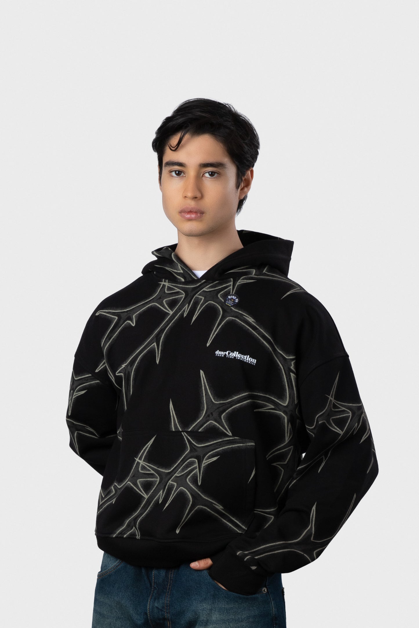 POLERA CON CAPUCHA DRUS