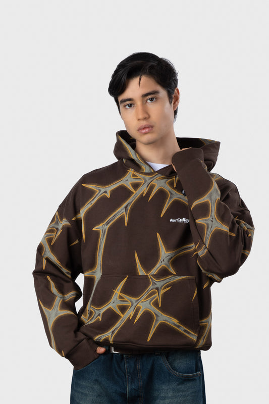 POLERA CON CAPUCHA DRUS