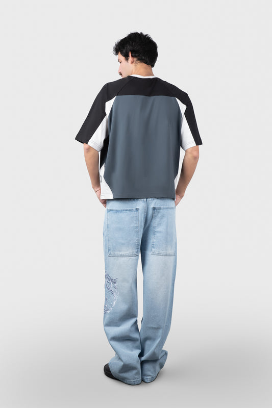 POLO BOXY FIT BLUSS