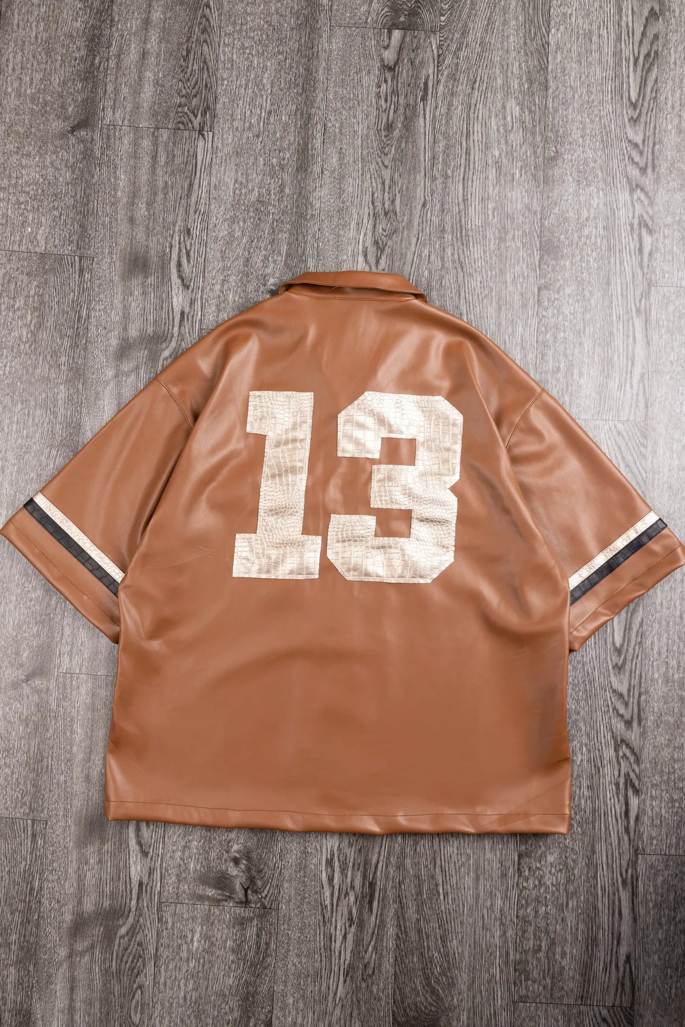 CAMISA CUERINA MANGA CORTA NRO39