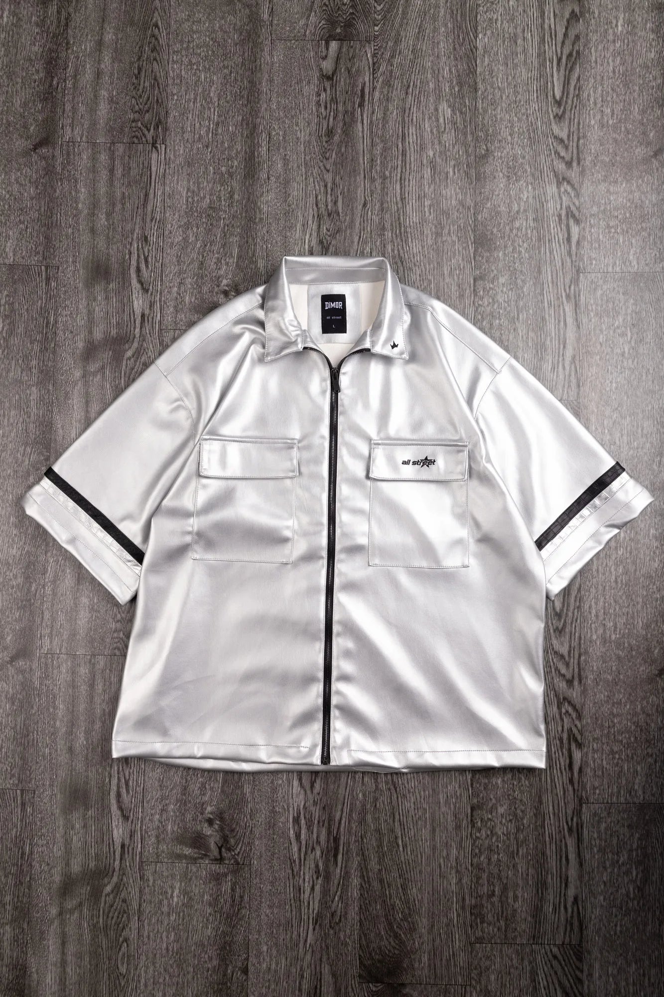 CAMISA CUERINA MANGA CORTA NRO39