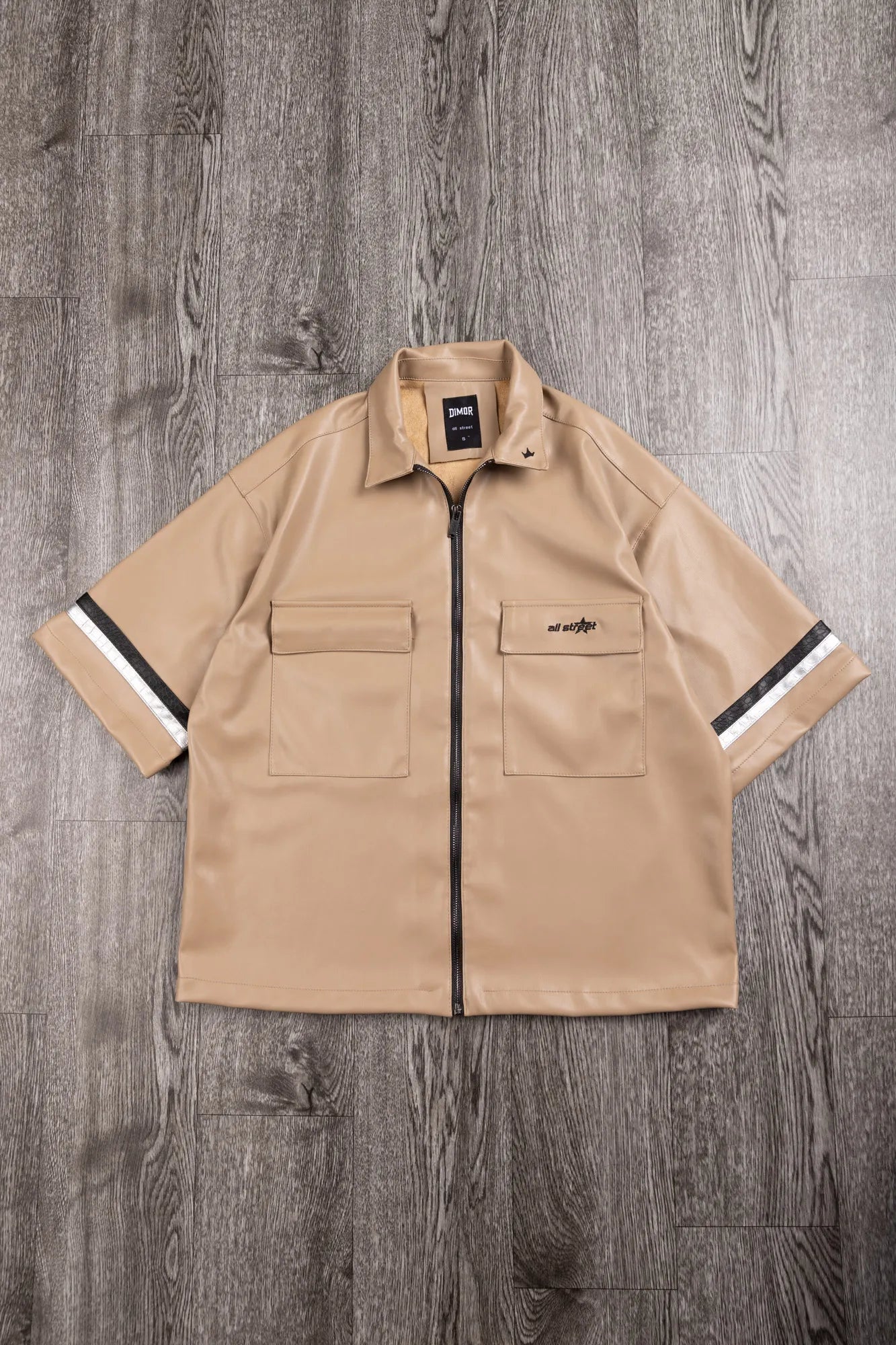 CAMISA CUERINA MANGA CORTA NRO39