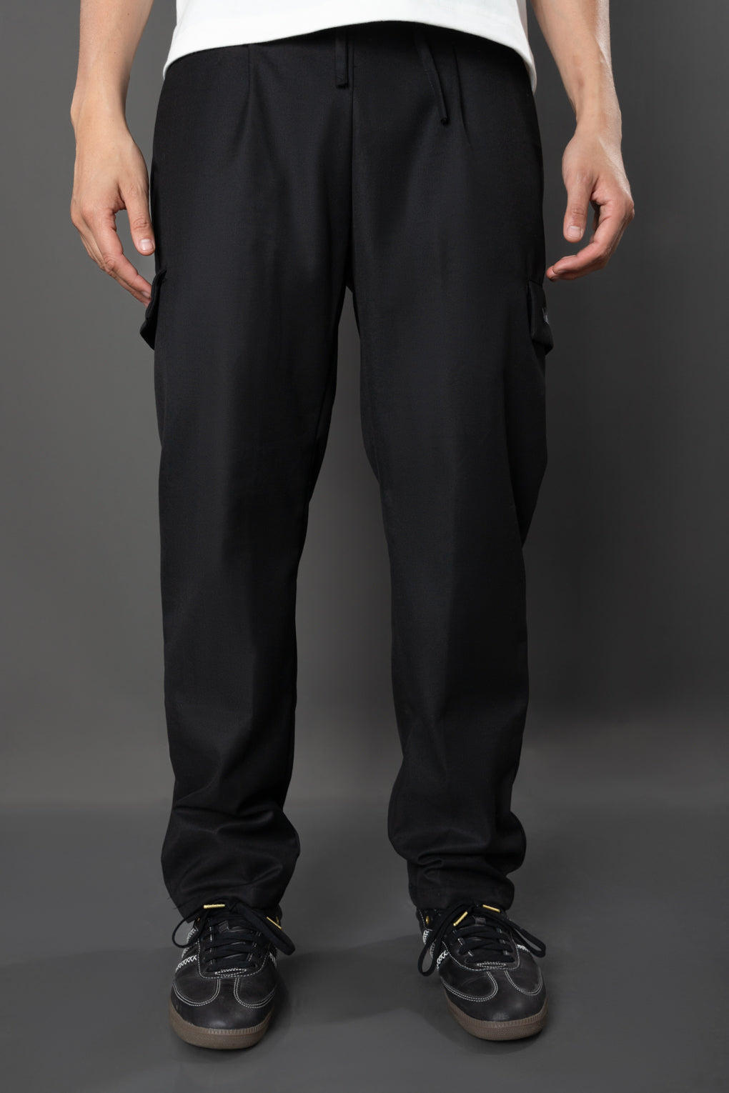 PANTALON REGULAR WOOL (BULL DENIM)