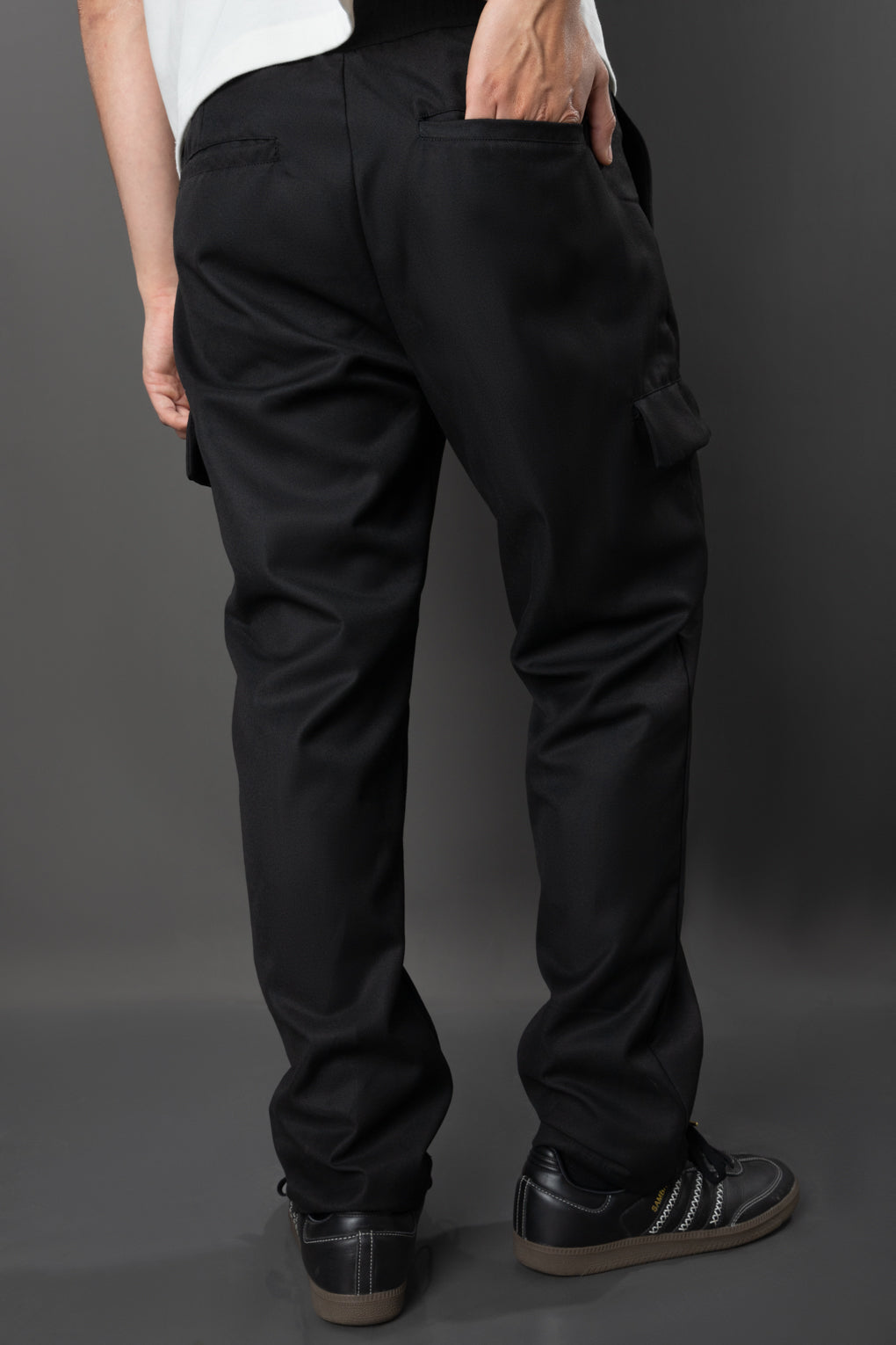 PANTALON REGULAR WOOL (BULL DENIM)