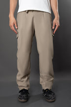 PANTALON REGULAR WOOL (BULL DENIM)