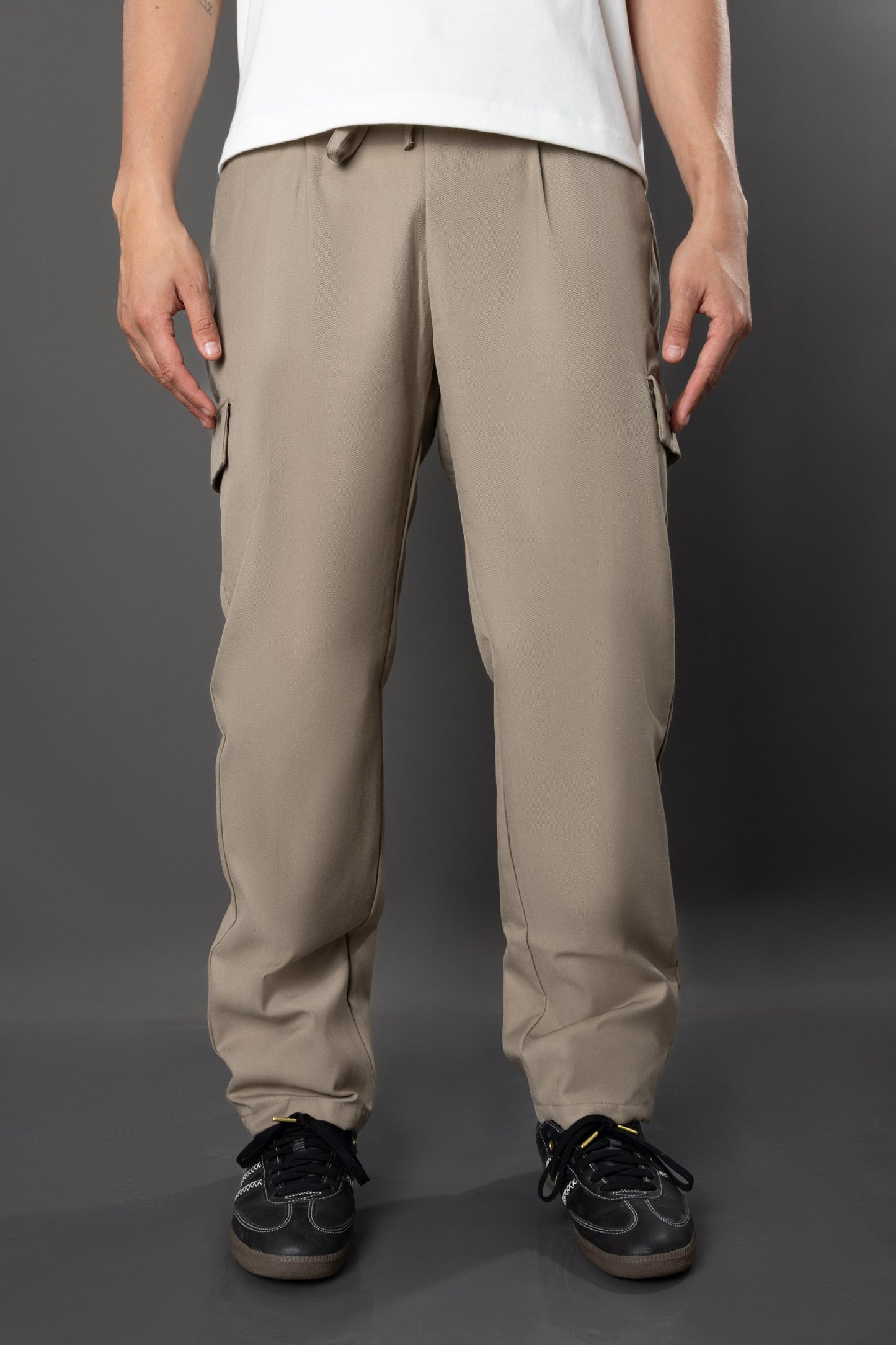 PANTALON REGULAR WOOL (BULL DENIM)