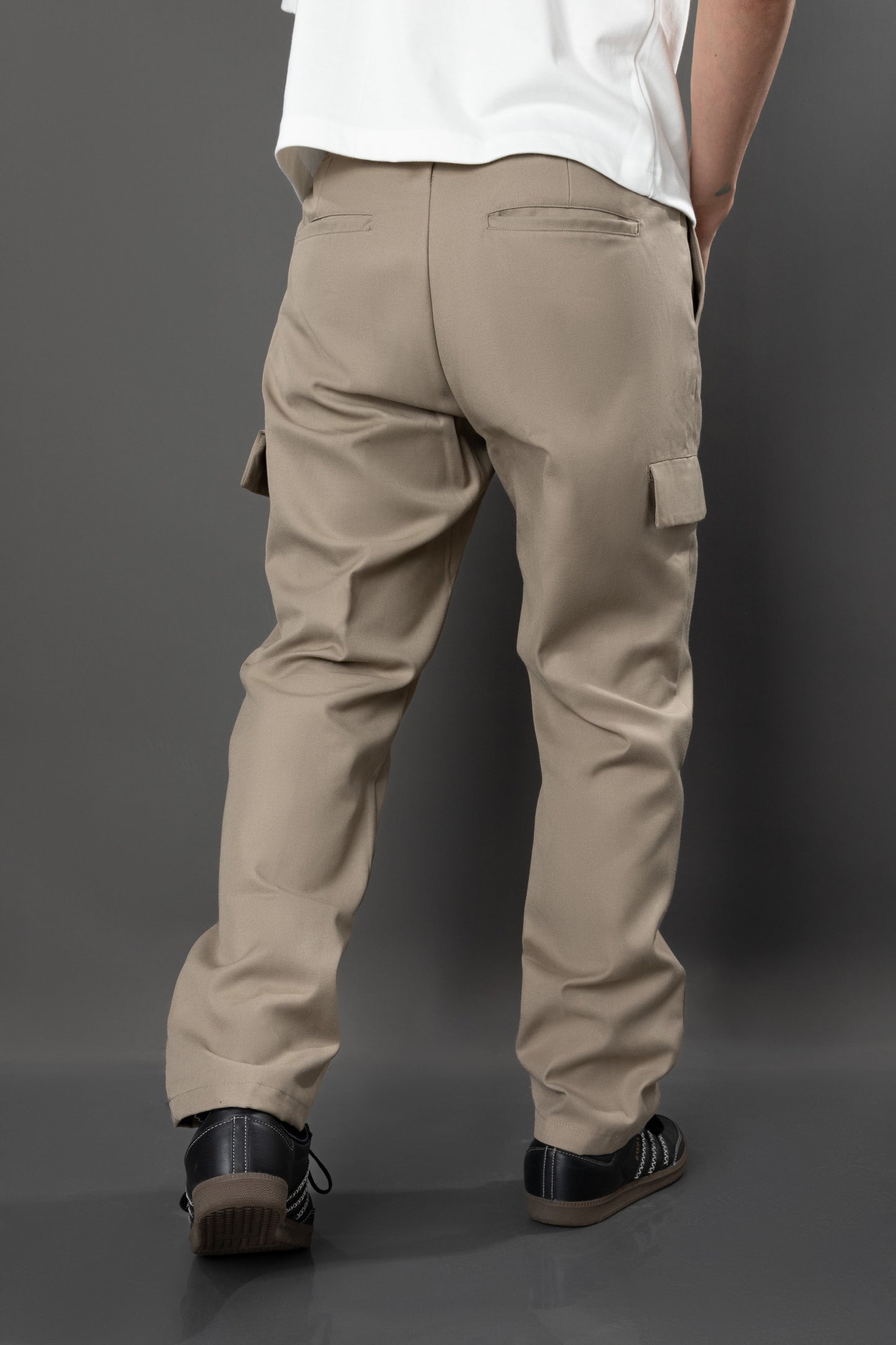 PANTALON REGULAR WOOL (BULL DENIM)