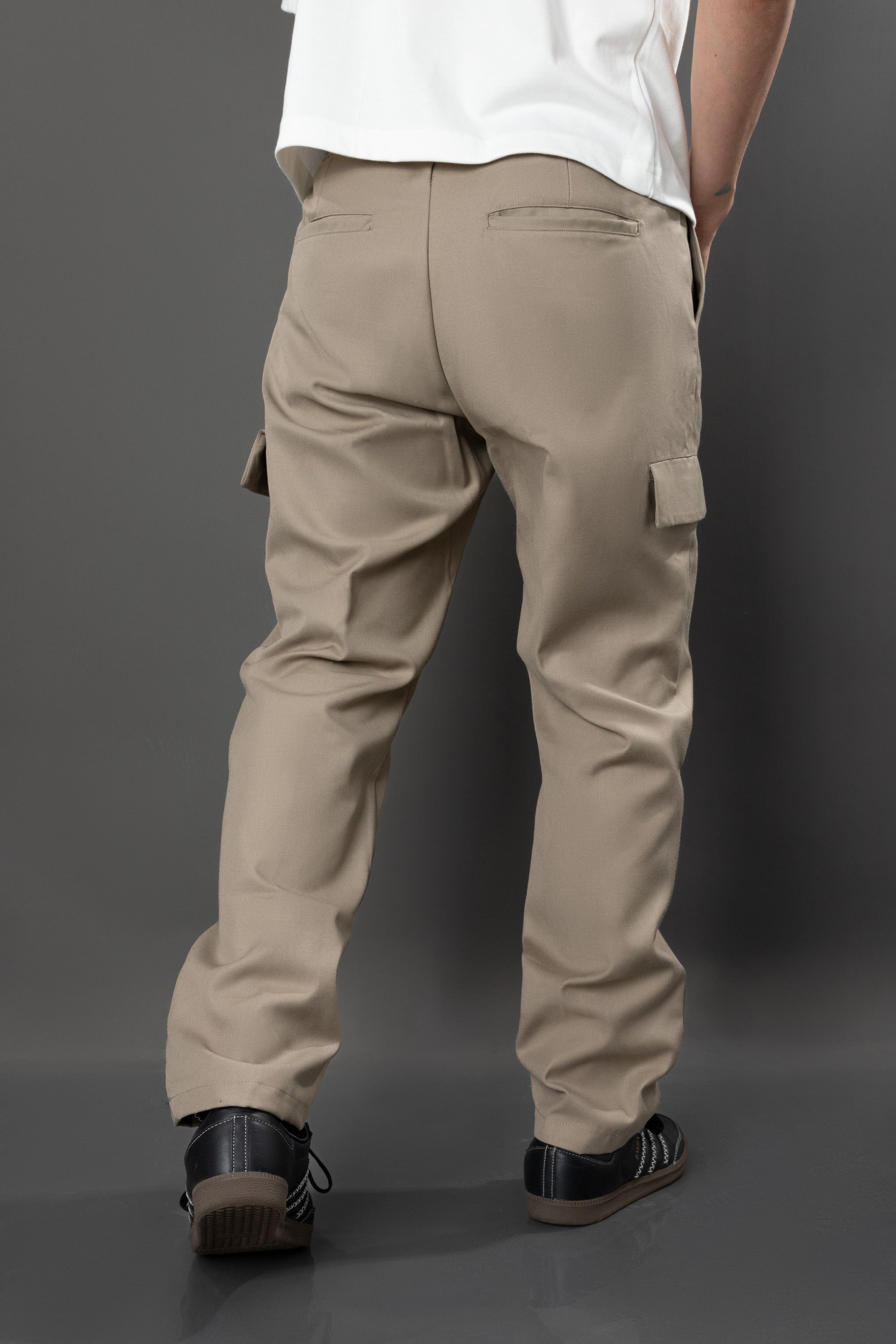 PANTALON REGULAR WOOL (BULL DENIM)