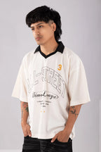 POLO CAMISERO LONG BOXY SKY