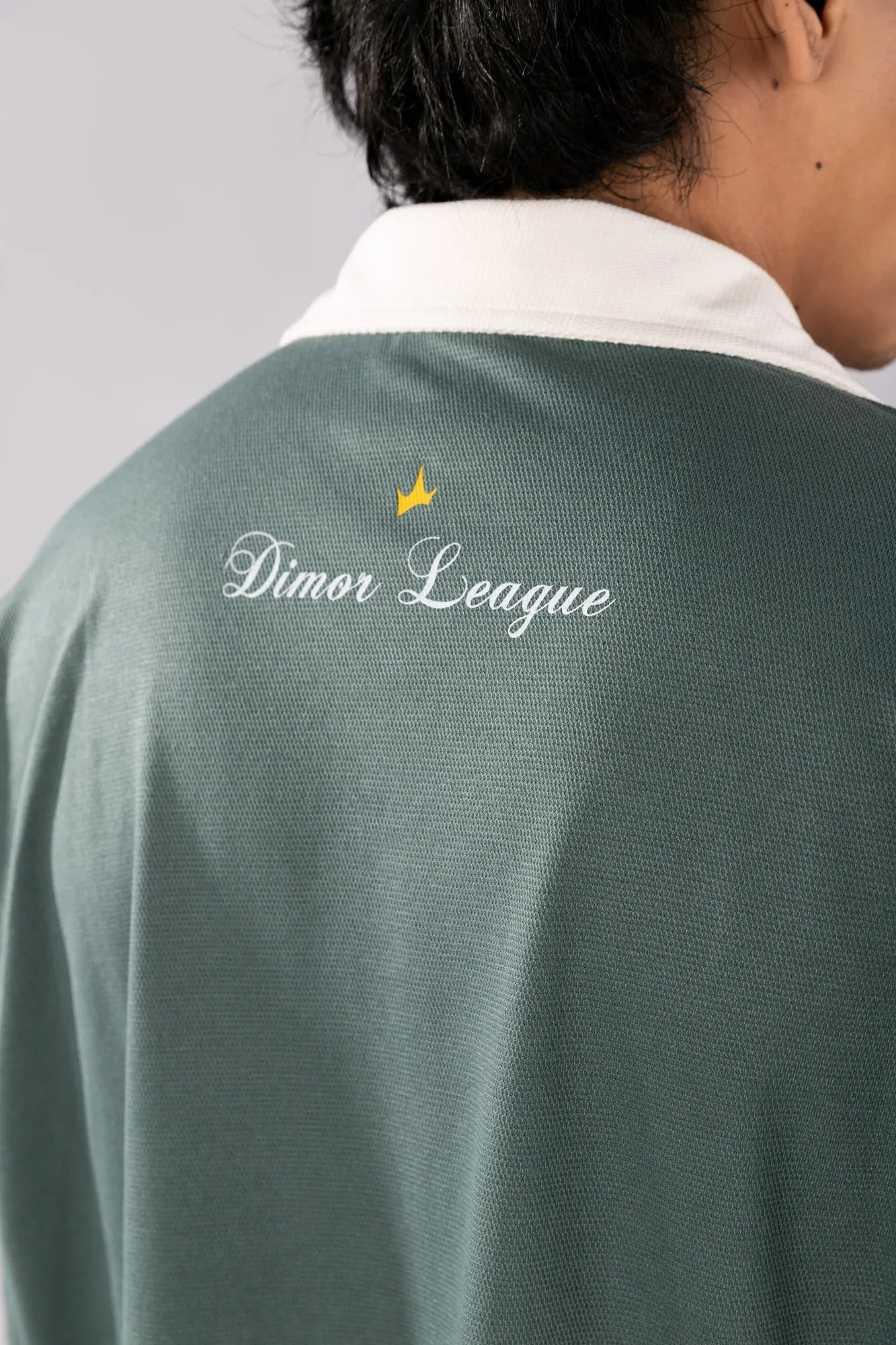 POLO CAMISERO LONG BOXY SKY