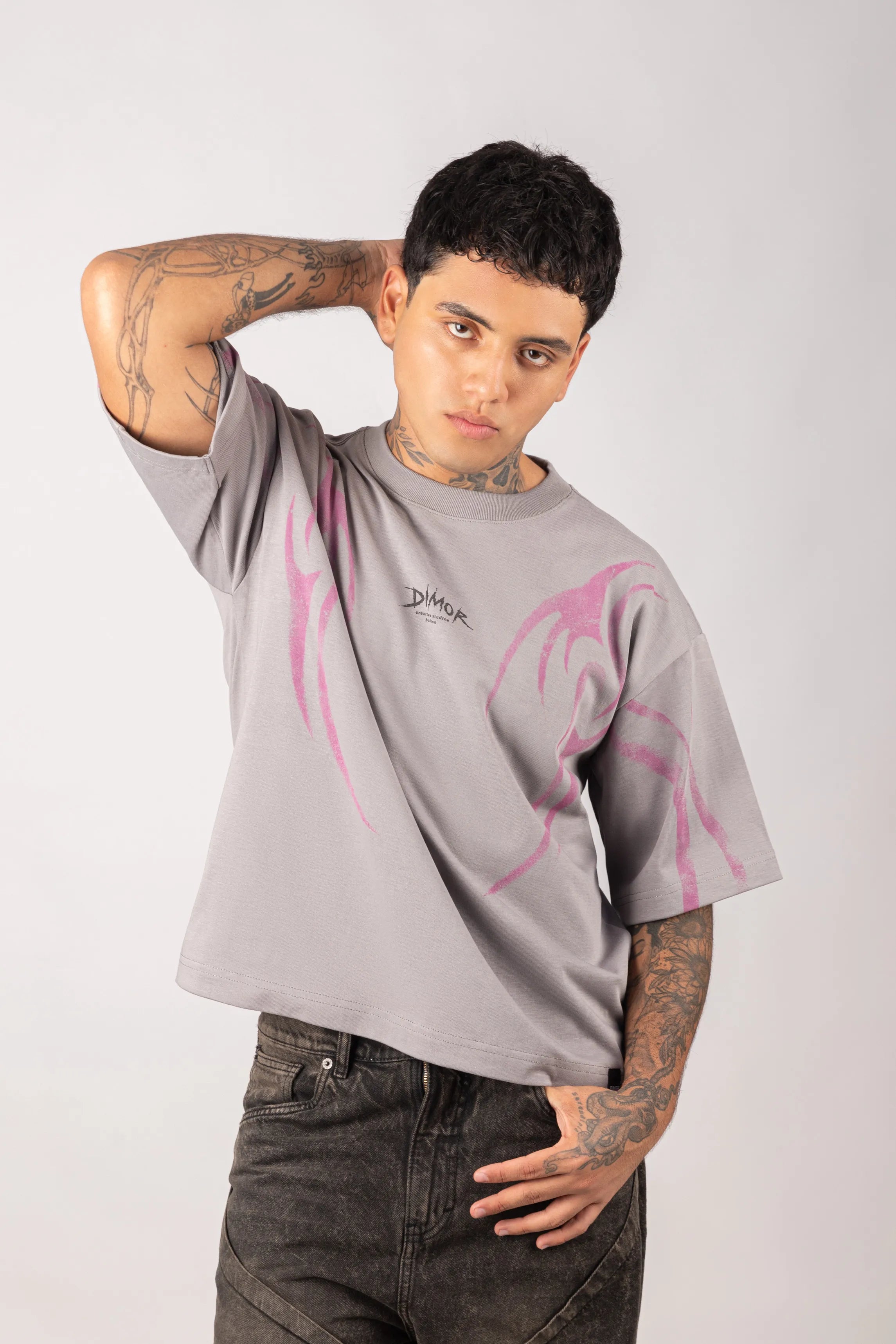 POLO BOXY FIT TRIBAL