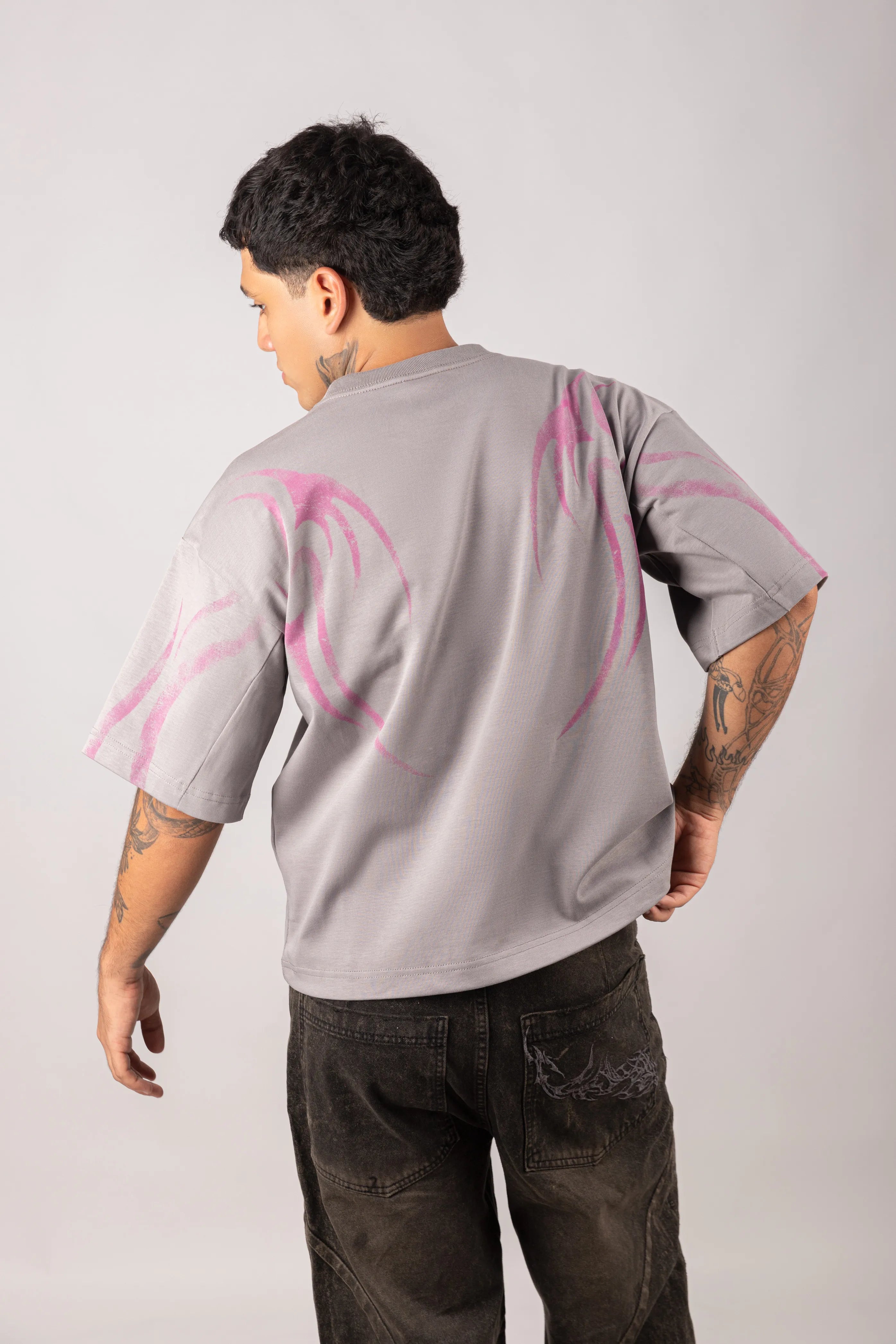 POLO BOXY FIT TRIBAL