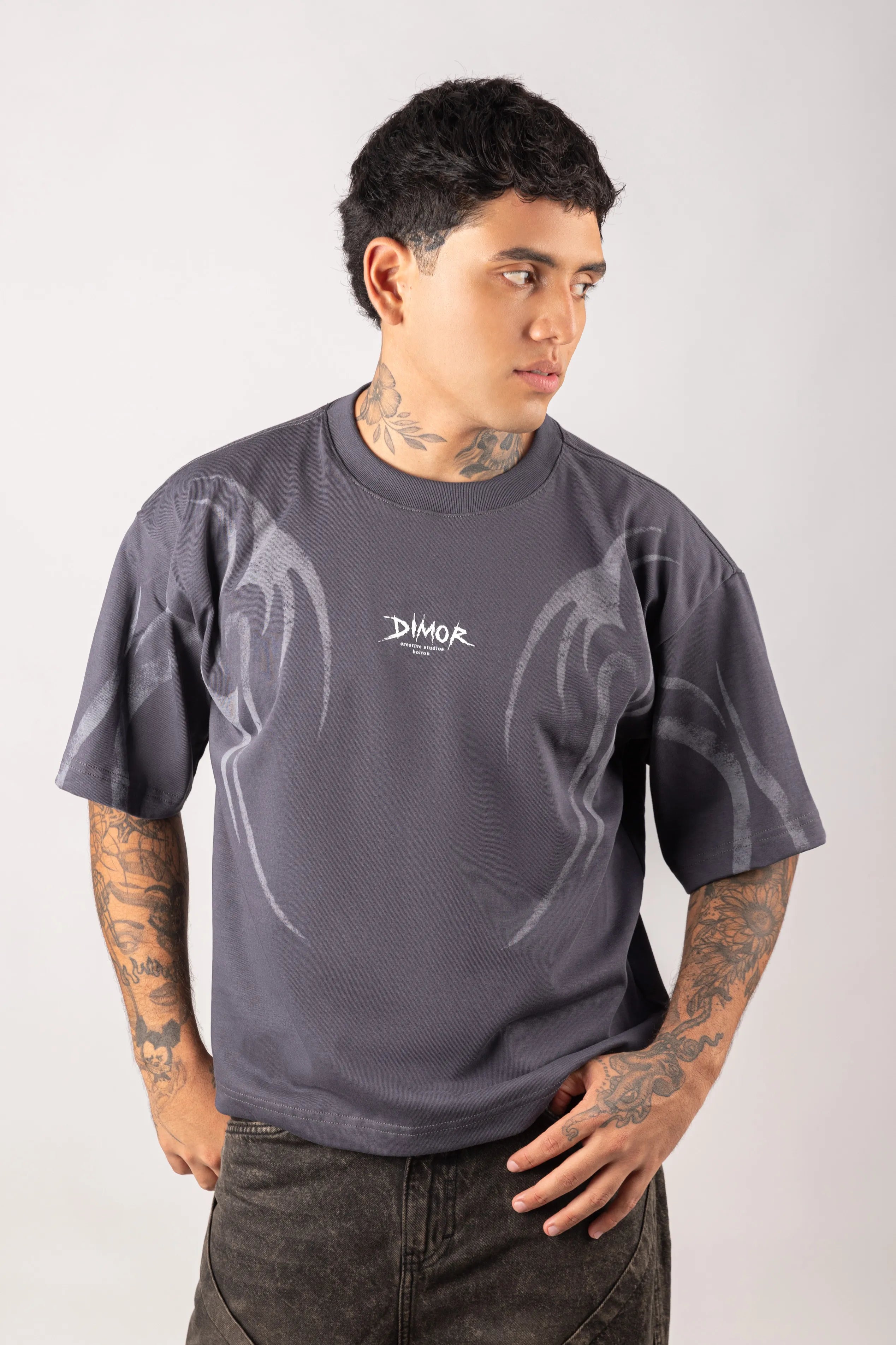 POLO BOXY FIT TRIBAL