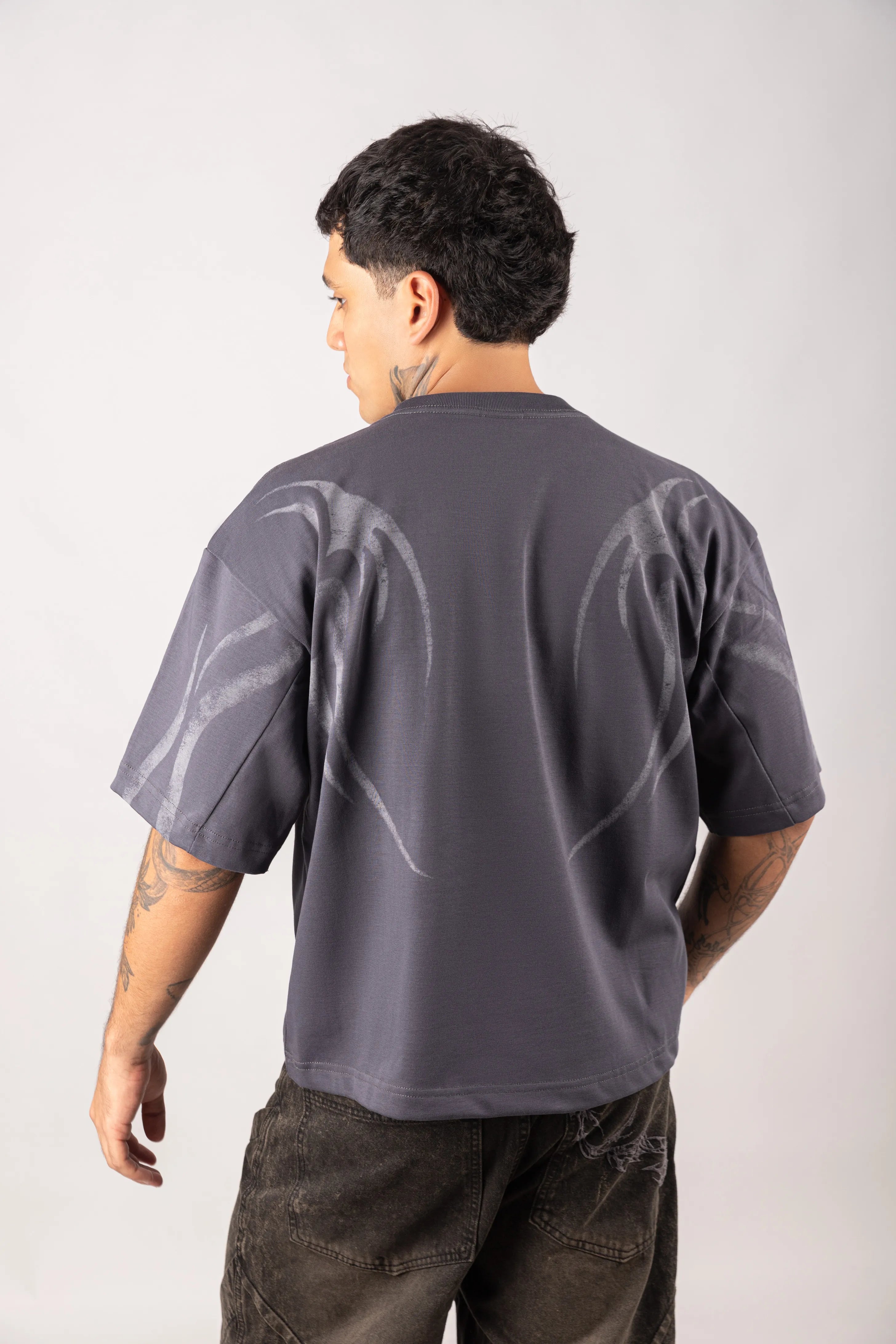 POLO BOXY FIT TRIBAL