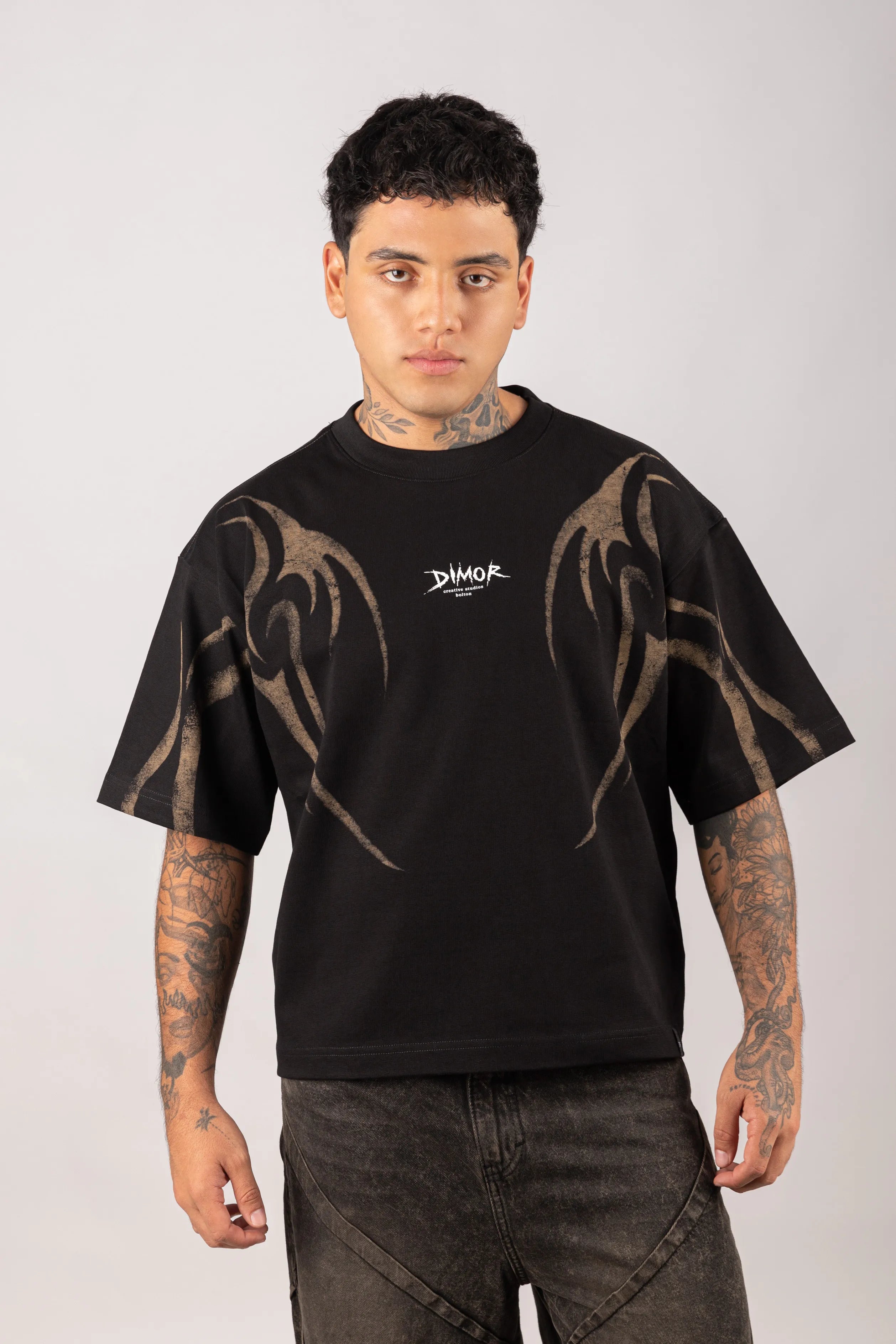 POLO BOXY FIT TRIBAL