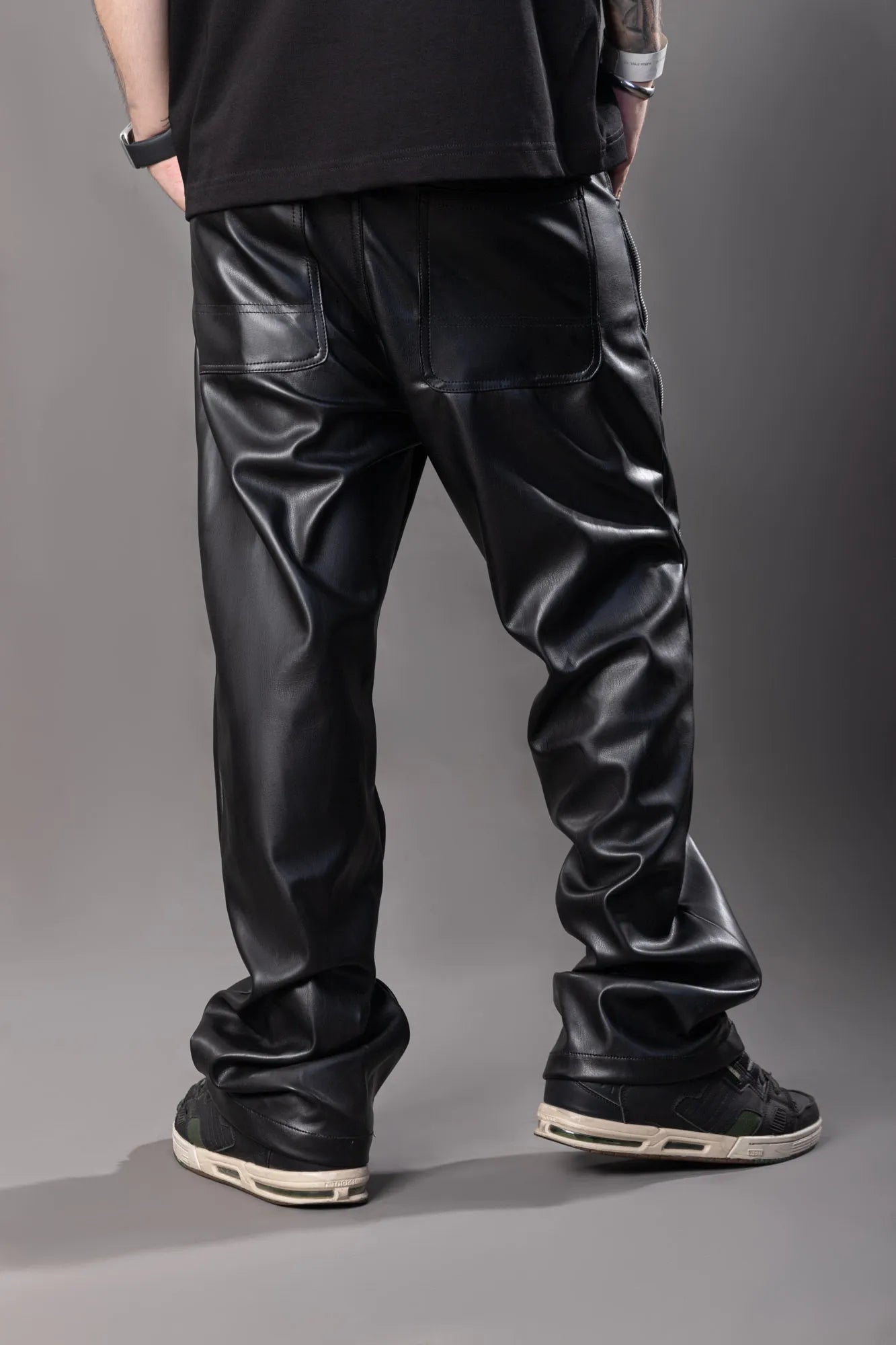 PANTALON SEMI FLARE DK LEATHER
