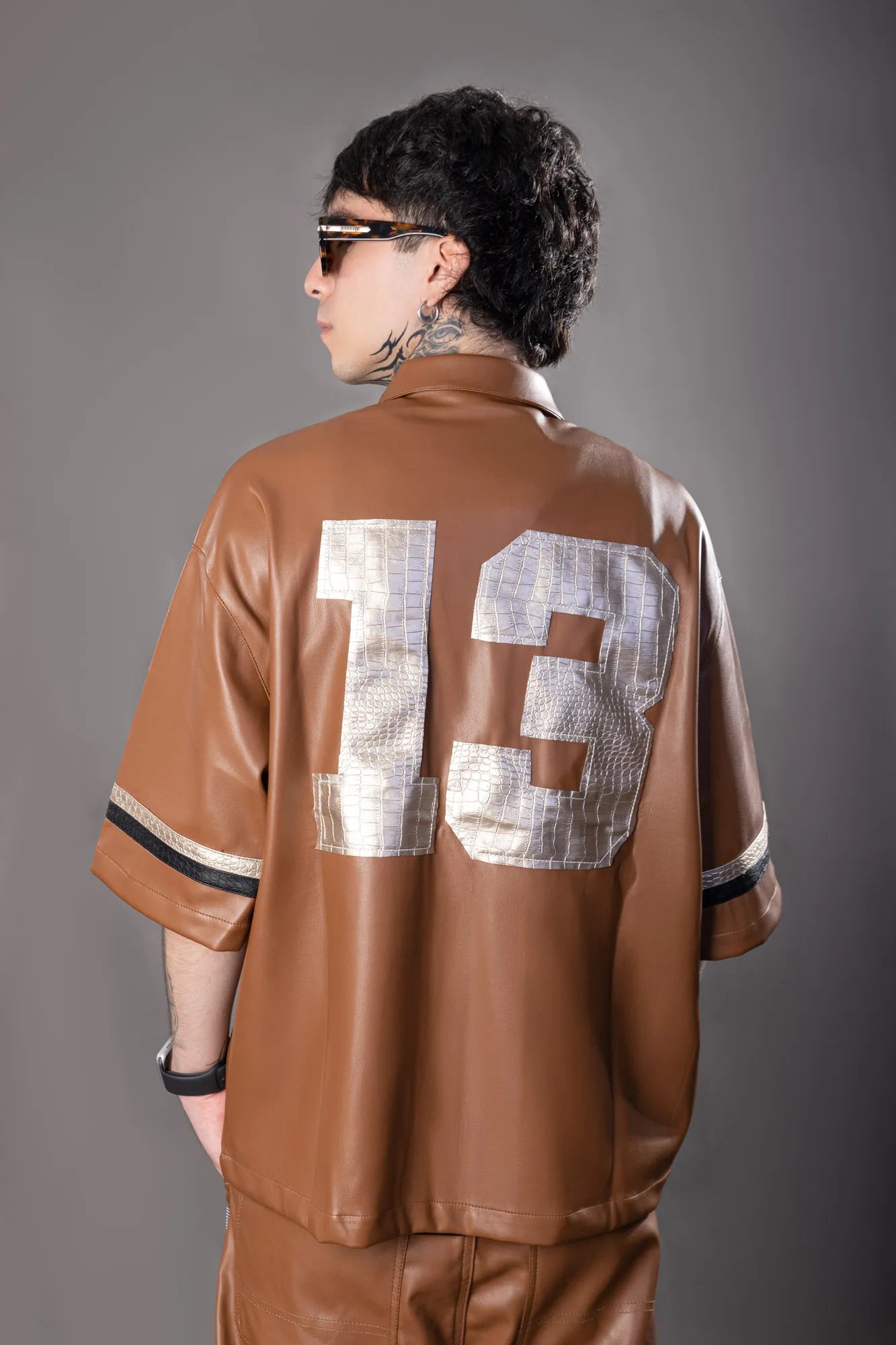 CAMISA CUERINA MANGA CORTA NRO39