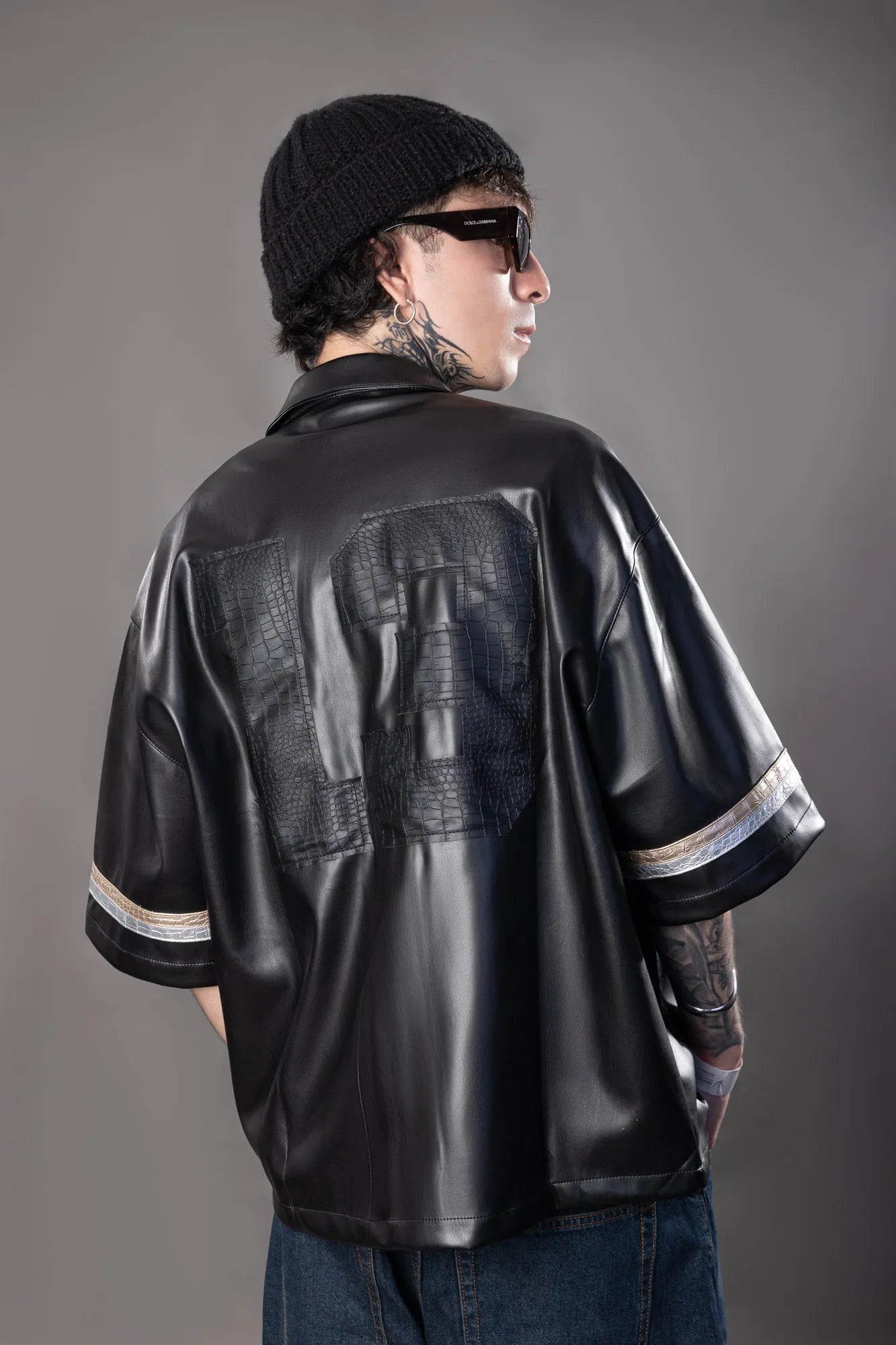CAMISA CUERINA MANGA CORTA NRO39