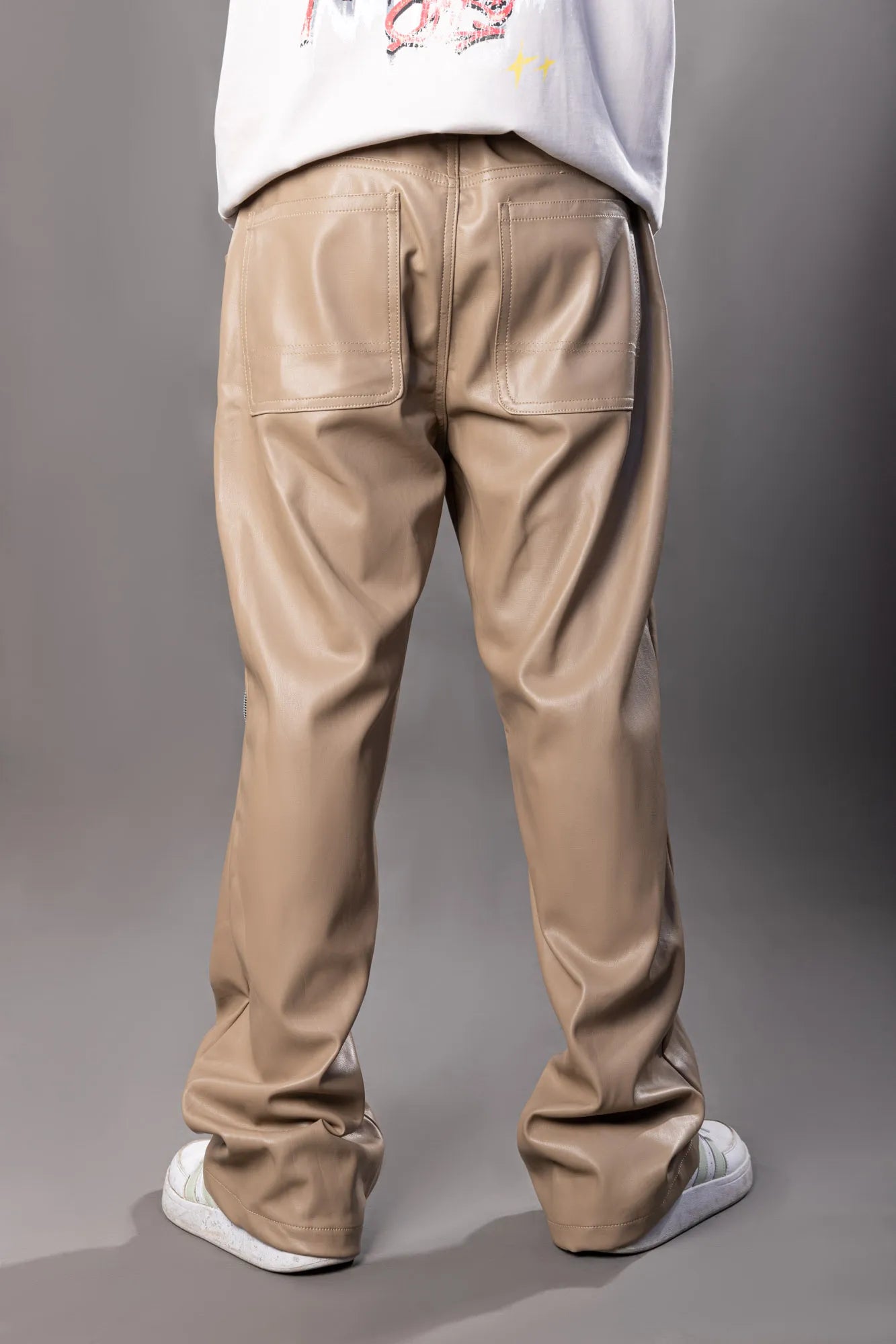 PANTALON SEMI FLARE DK LEATHER