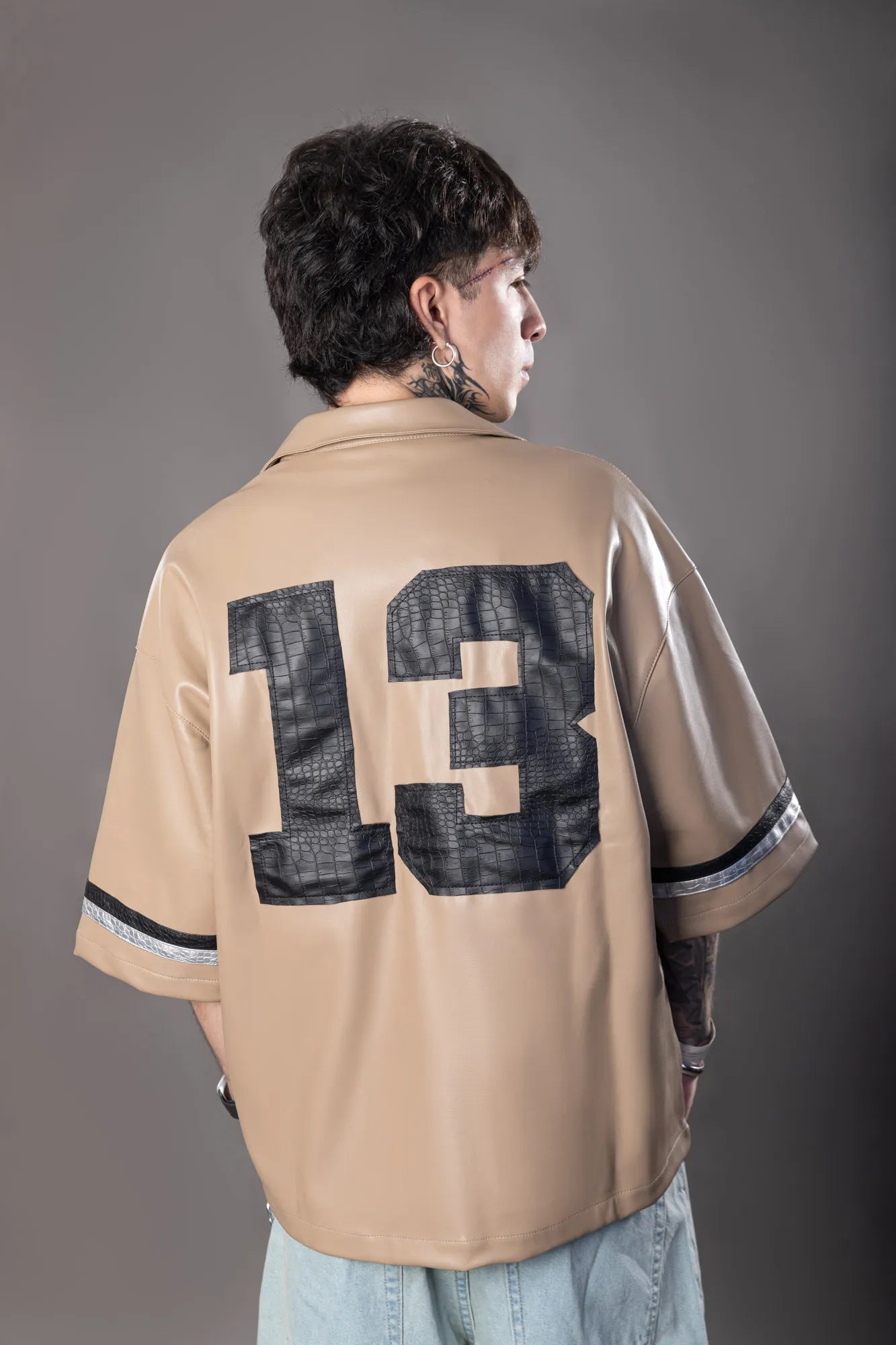 CAMISA CUERINA MANGA CORTA NRO39
