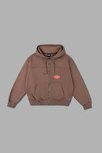 POLERA/HOODIE CON CIERRE ZIPPER