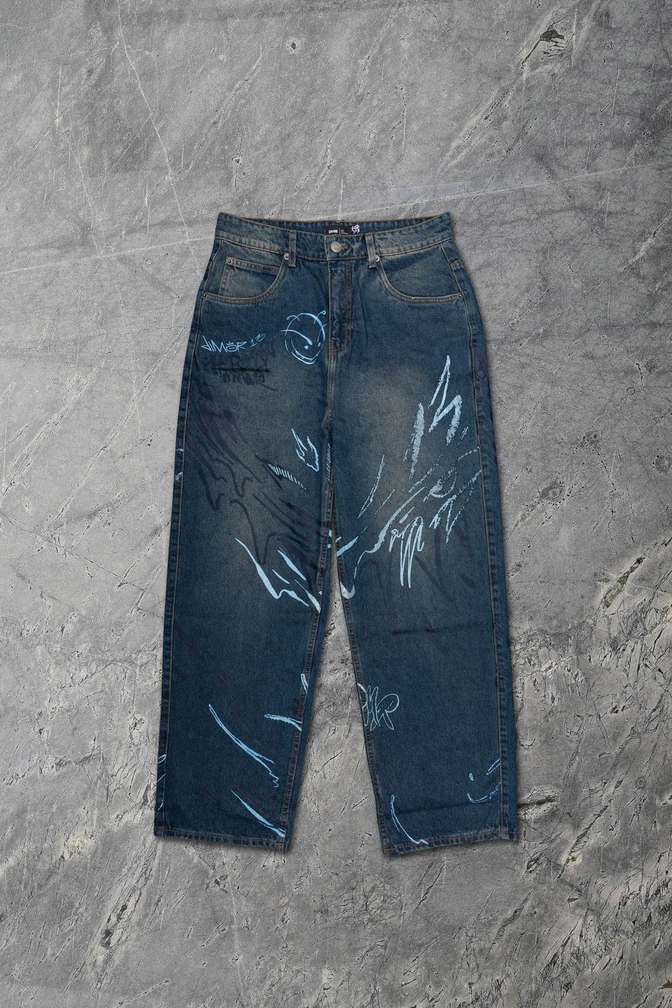 PANTALON BAGGY FACES