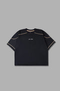 POLO LONG BOXY FIT ROUGE
