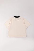 POLO CAMISERO LONG BOXY SKY