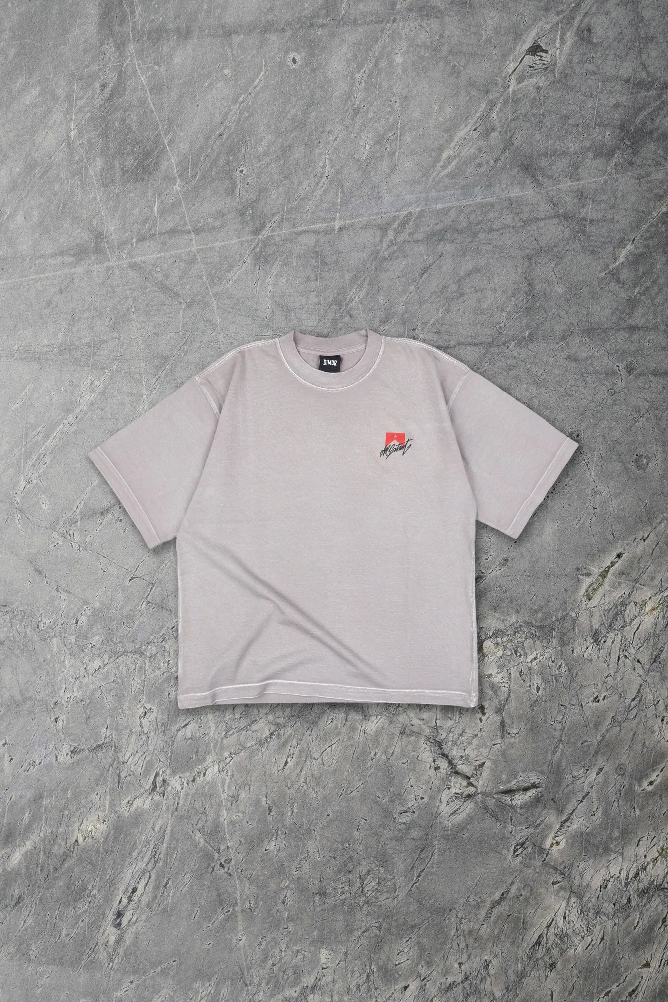 POLO BOXY FIT MARL