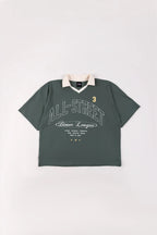 POLO CAMISERO LONG BOXY SKY