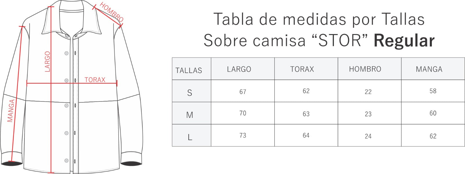 SOBRECAMISA STOR